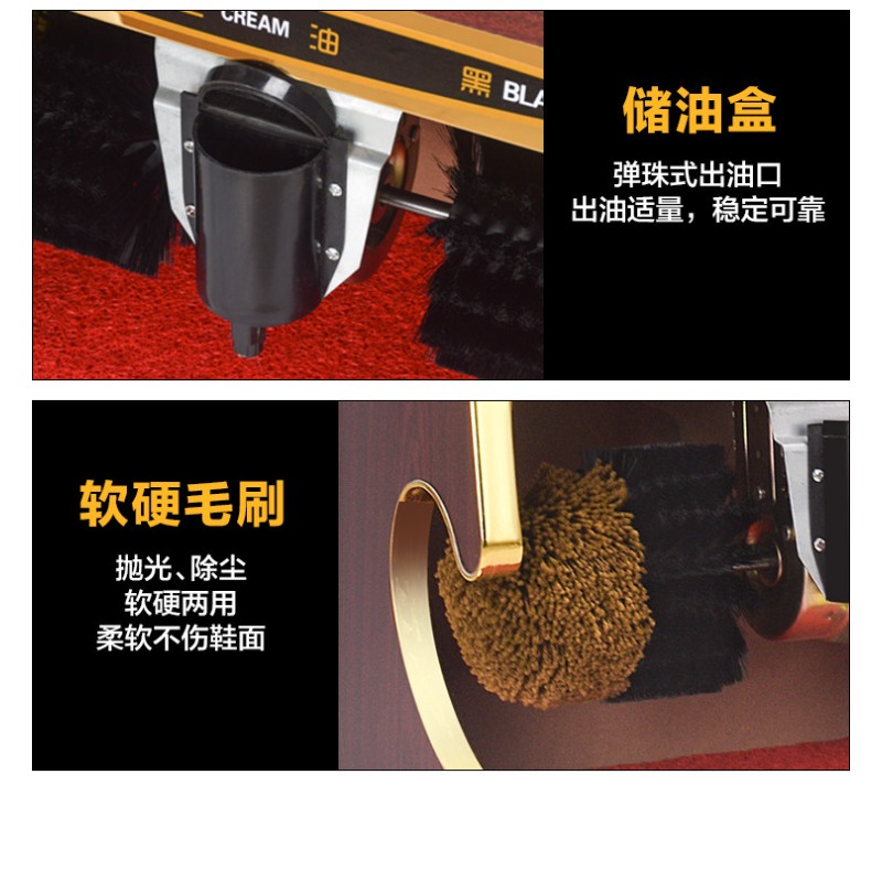 Shoe Cleaner - 220V 100W 電動靴磨き機 シューケア ブーツ靴磨きブラシ 自動研磨