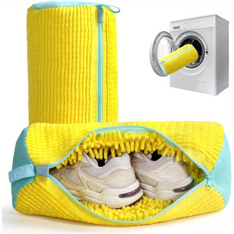 洗濯機対応の靴用洗濯ネット（型崩れ防止）- スニーカー/ブー - Shoe Cleaner のレビューと価格